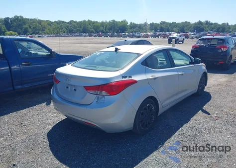 2012 Hyundai Elantra Gls из США, поврежденный, VIN 5NPDH4AE7CH065706